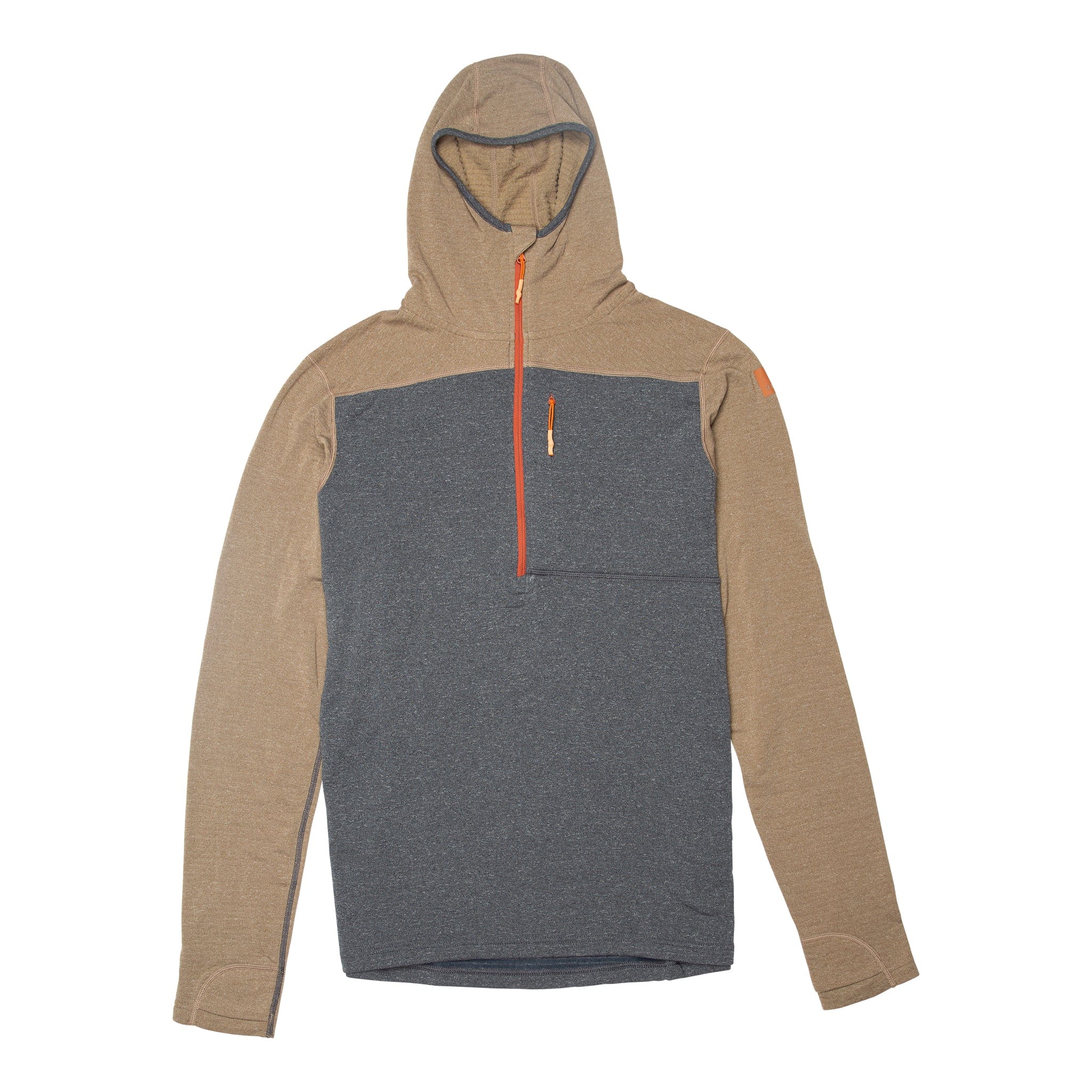 Wool&Prince Merino Wool French Terry Hoodie | Canyon Red