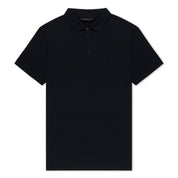 Black Journey Merino Wool Polo Shirt