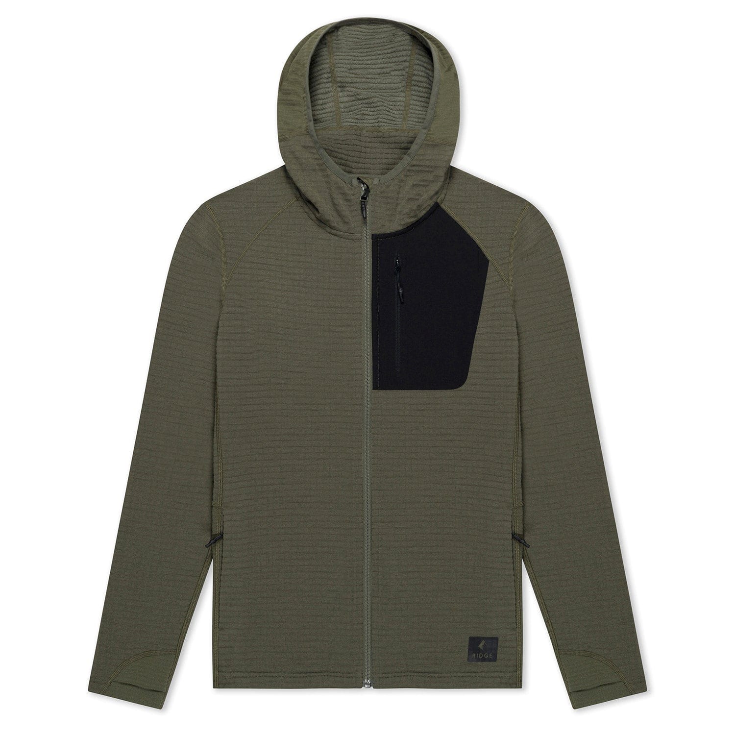 Women's Cloudripper Full Zip Fleece Jacket with Hood | Ridge Merino