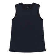 Women's Natural Tencel Tank Top in Black