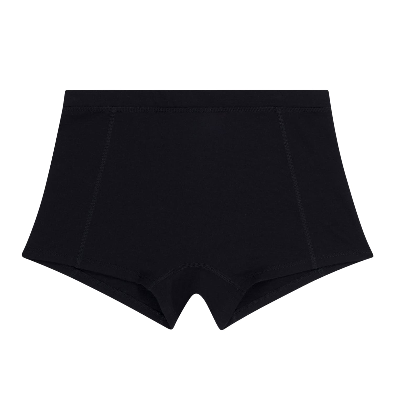 Women's Ridge Merino Wool Boy Shorts in Black