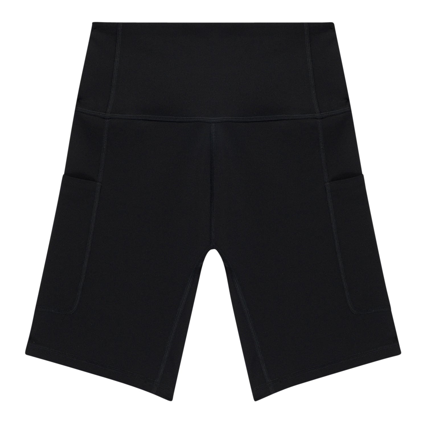 Black Hilltop Merino Wool Bike Shorts