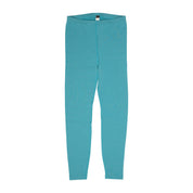 Kids' Inversion Merino Wool Base Layer Bottoms in Mineral Blue