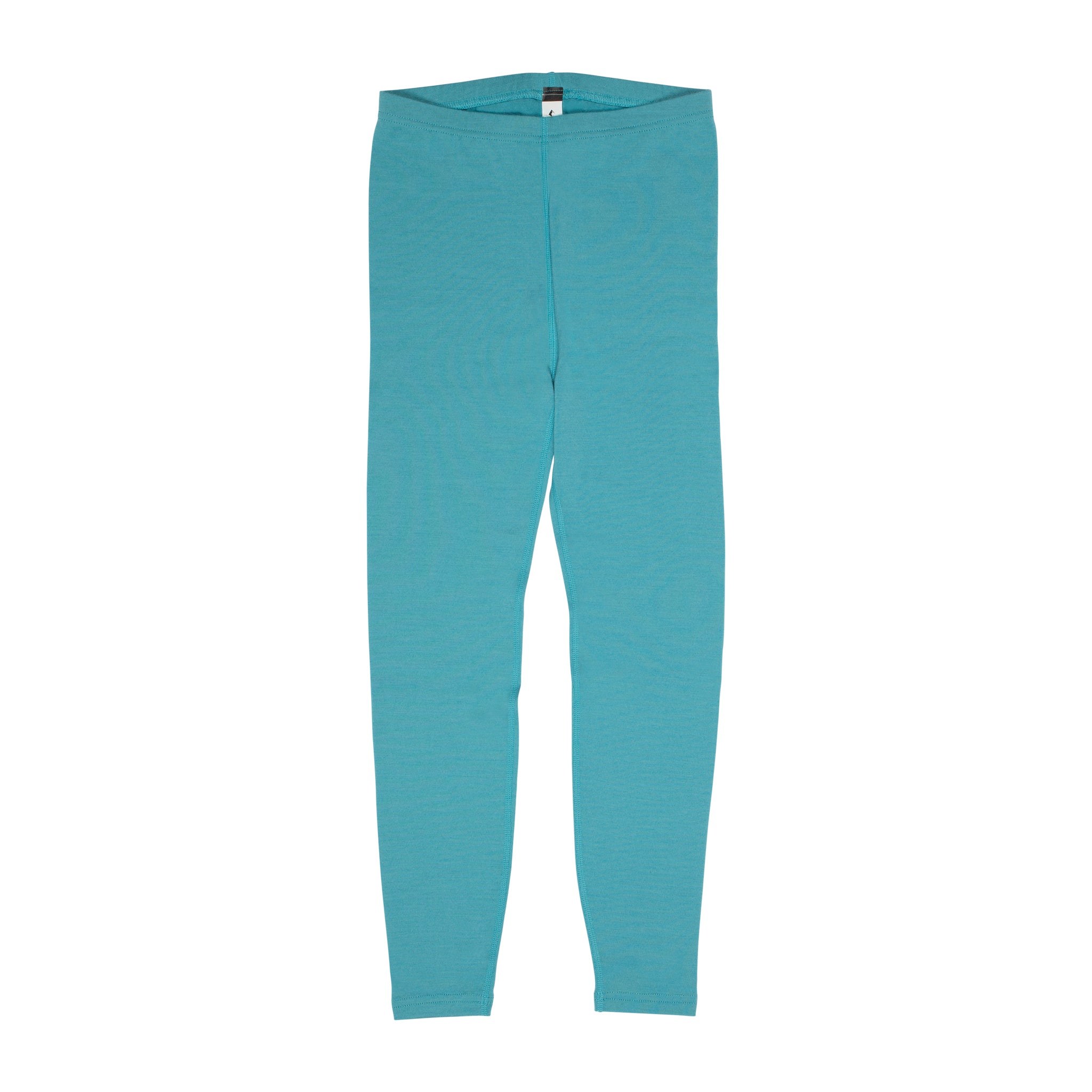 Kids' Inversion Merino Wool Base Layer Bottoms in Mineral Blue