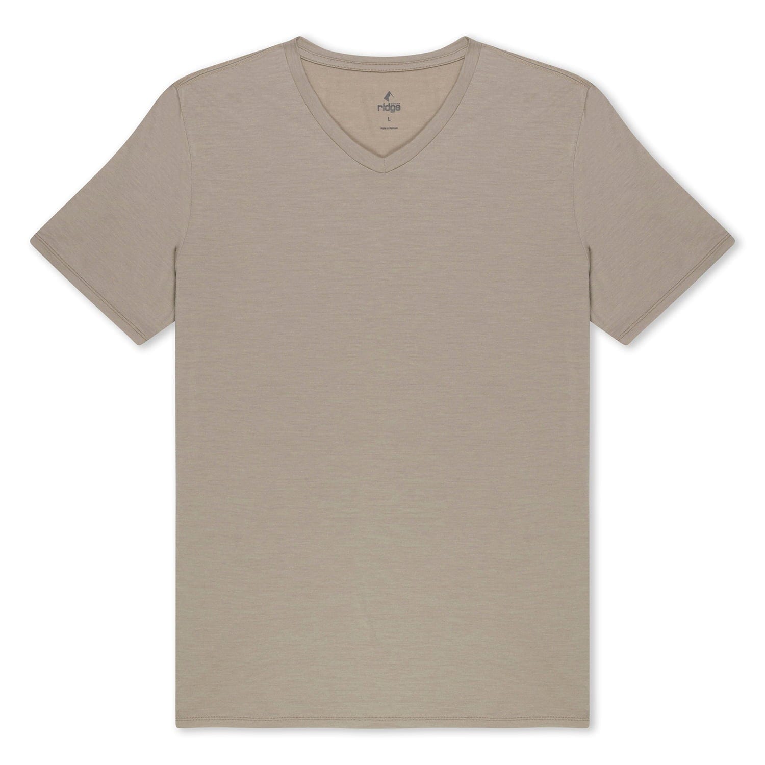 Men's Journey V-Neck Merino Wool T-Shirt Ridge Merino