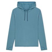 Smoke Blue Solstice Lightweight Pullover Sun Hoodie