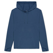 Vintage Indigo Solstice Lightweight Pullover Sun Hoodie