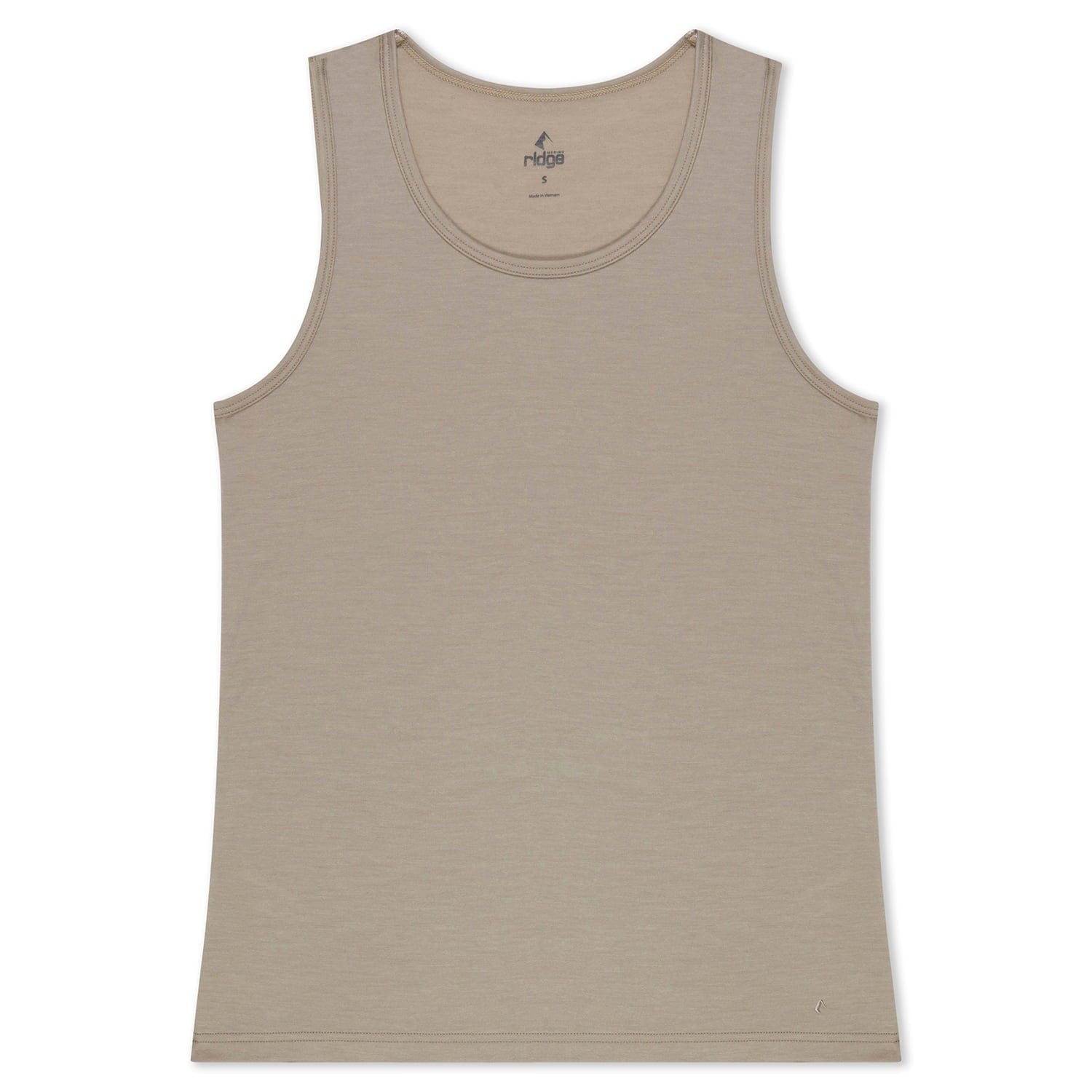Women's Wander Merino Tank in Driftwood