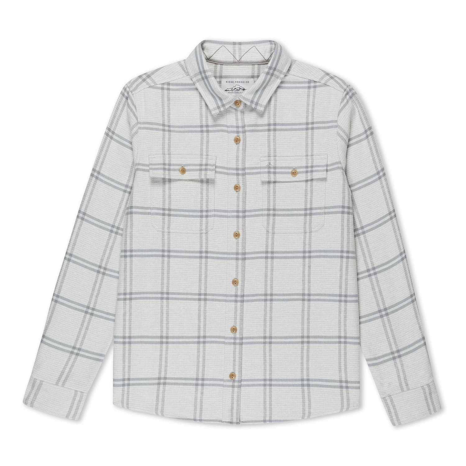 Women's Treeline Flannel Overshirt | Ridge Merino
