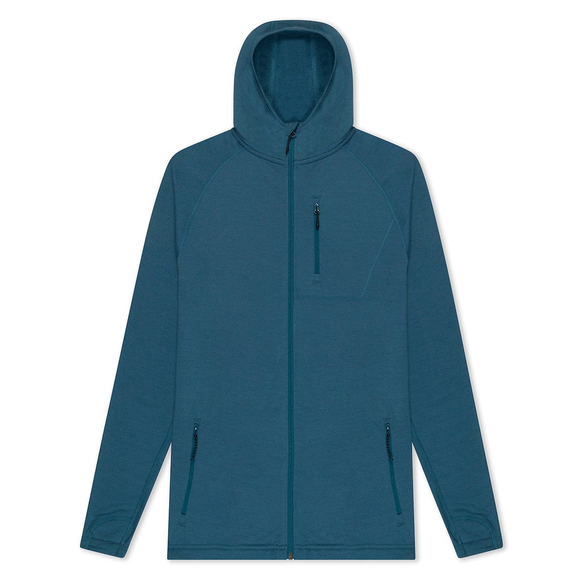 Men's Hyde Merino Wool Hoodie Full Zip | Ridge Merino