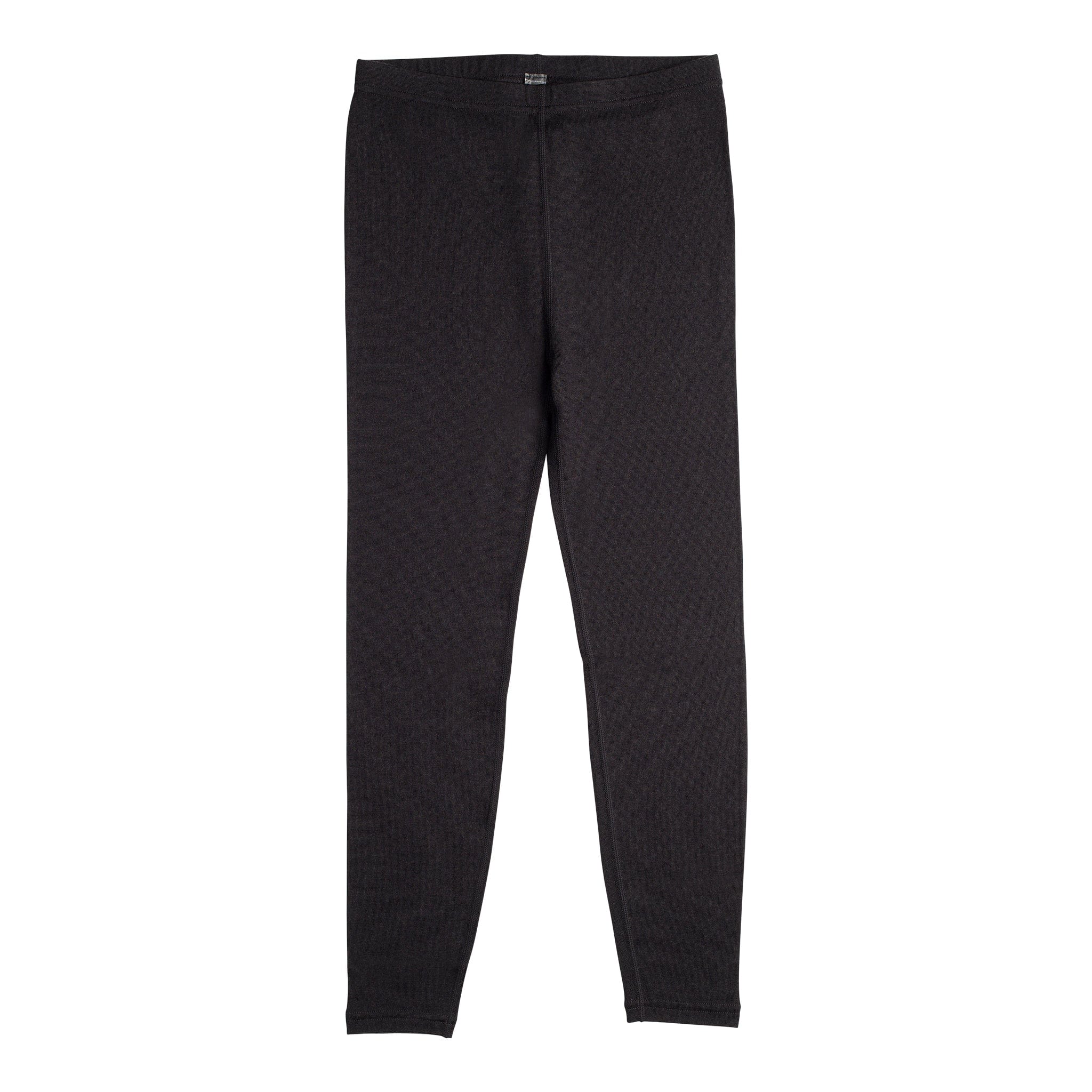 Kids' Inversion Merino Wool Base Layer Bottoms in Black