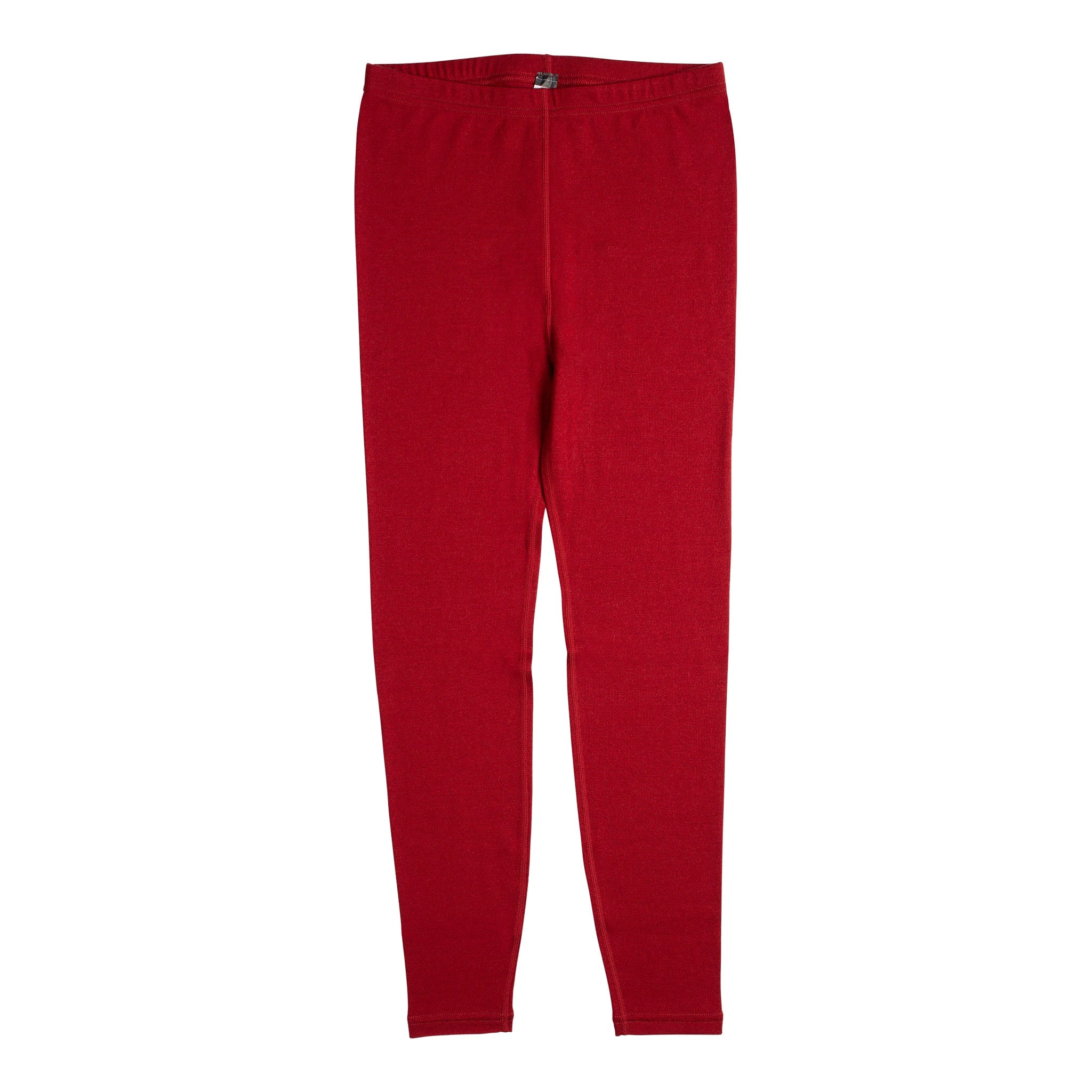 Kids' Inversion Merino Wool Base Layer Bottoms in Boundary Red