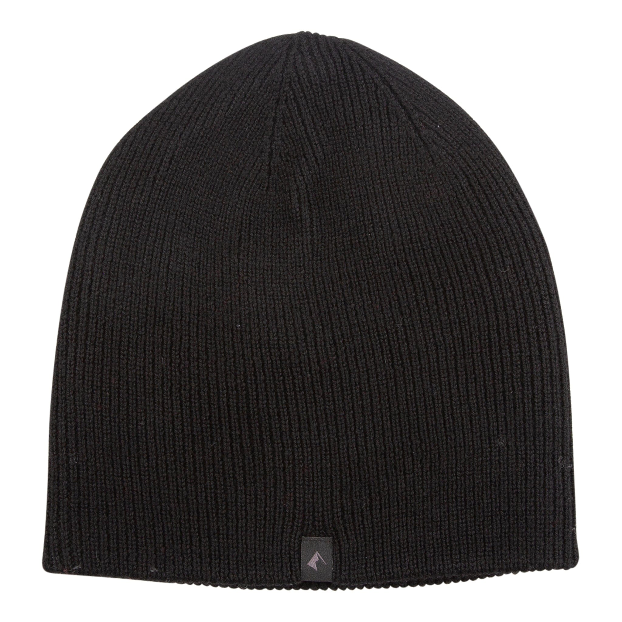 Kids' Layton Merino Wool Beanie in Black