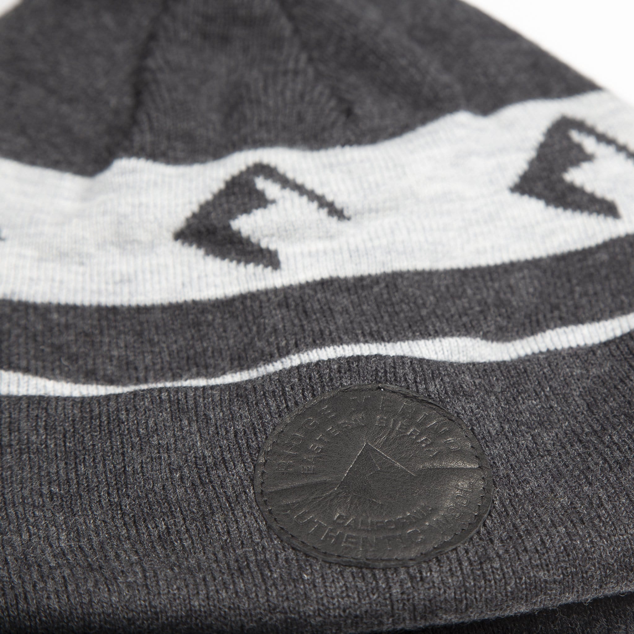 Ridge Logo Pom Merino Wool Beanie