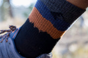 Minaret Lightweight Merino Wool Hiking Crew Socks