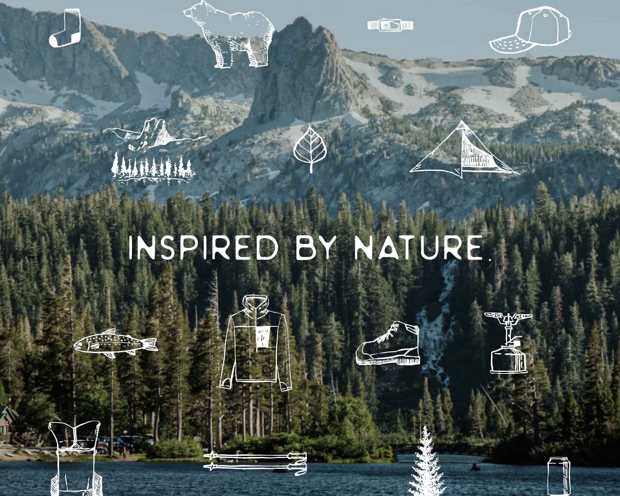 Inspired by Nature: Backpacker Print