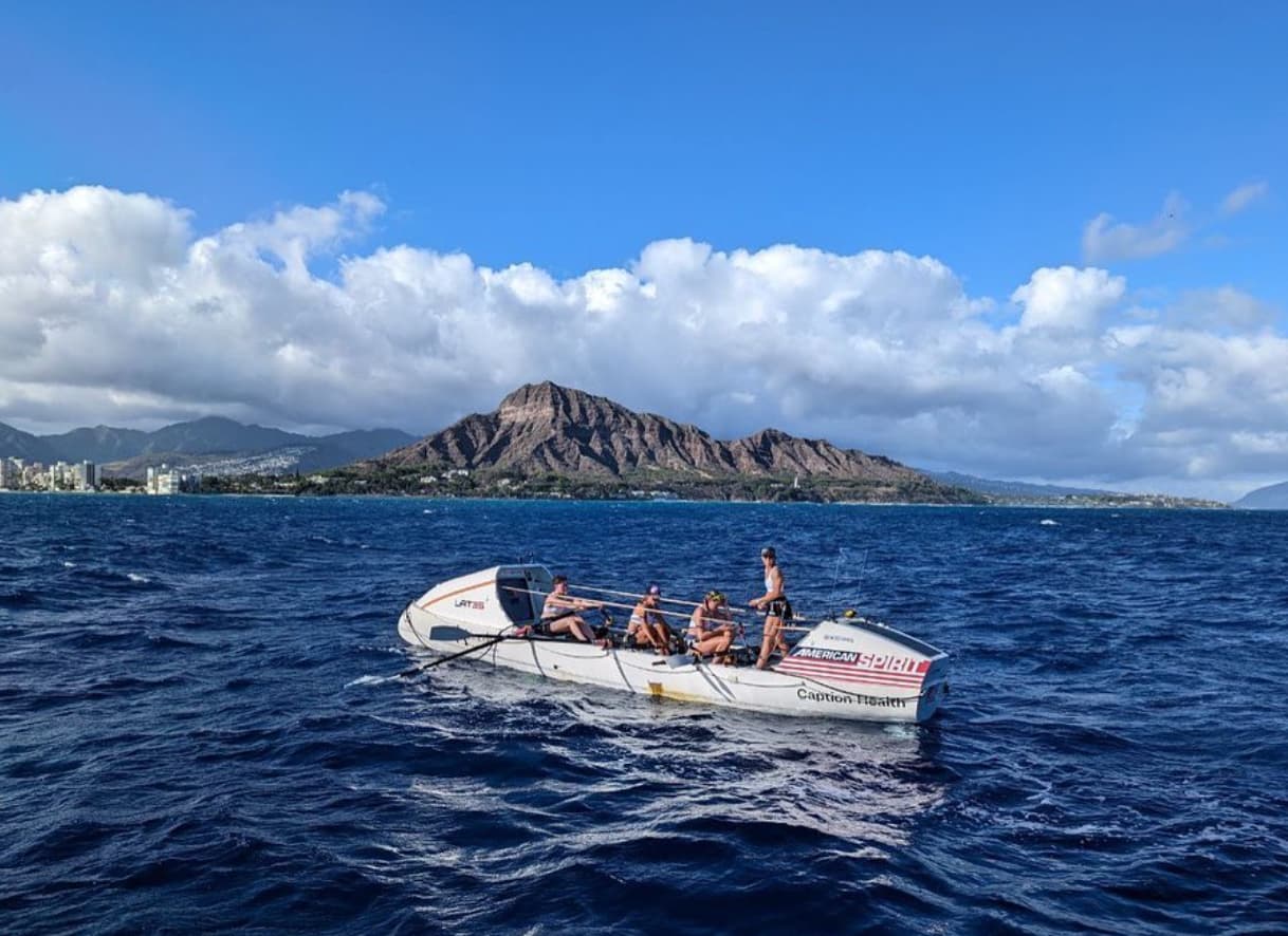 All-Women's Rowing Team Sets World Record, takes Ridge out to sea