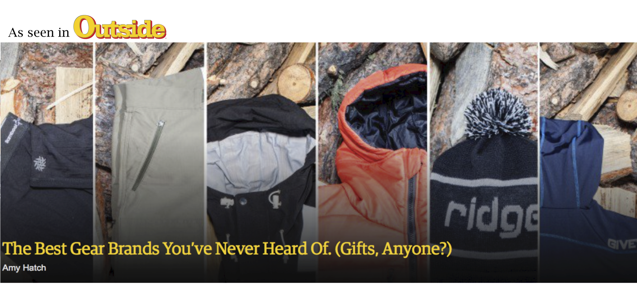 Outside Names Ridge One of the Five Best Outdoor Clothing Companies You've Never Heard Of