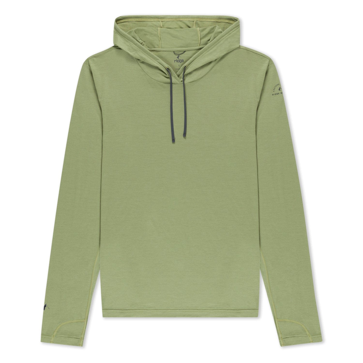 Relaxed Fit Printed Hoodie - Green/Stay Together - Men
