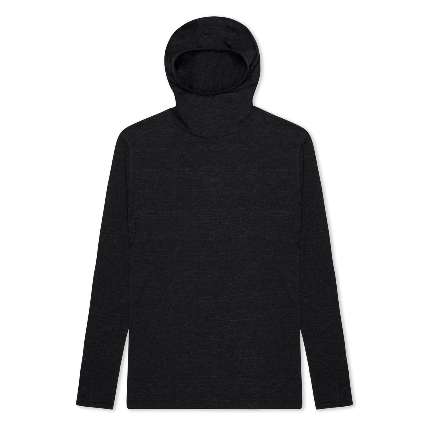 Heather Black Men's Pursuit Ultralight Merino Hoodie