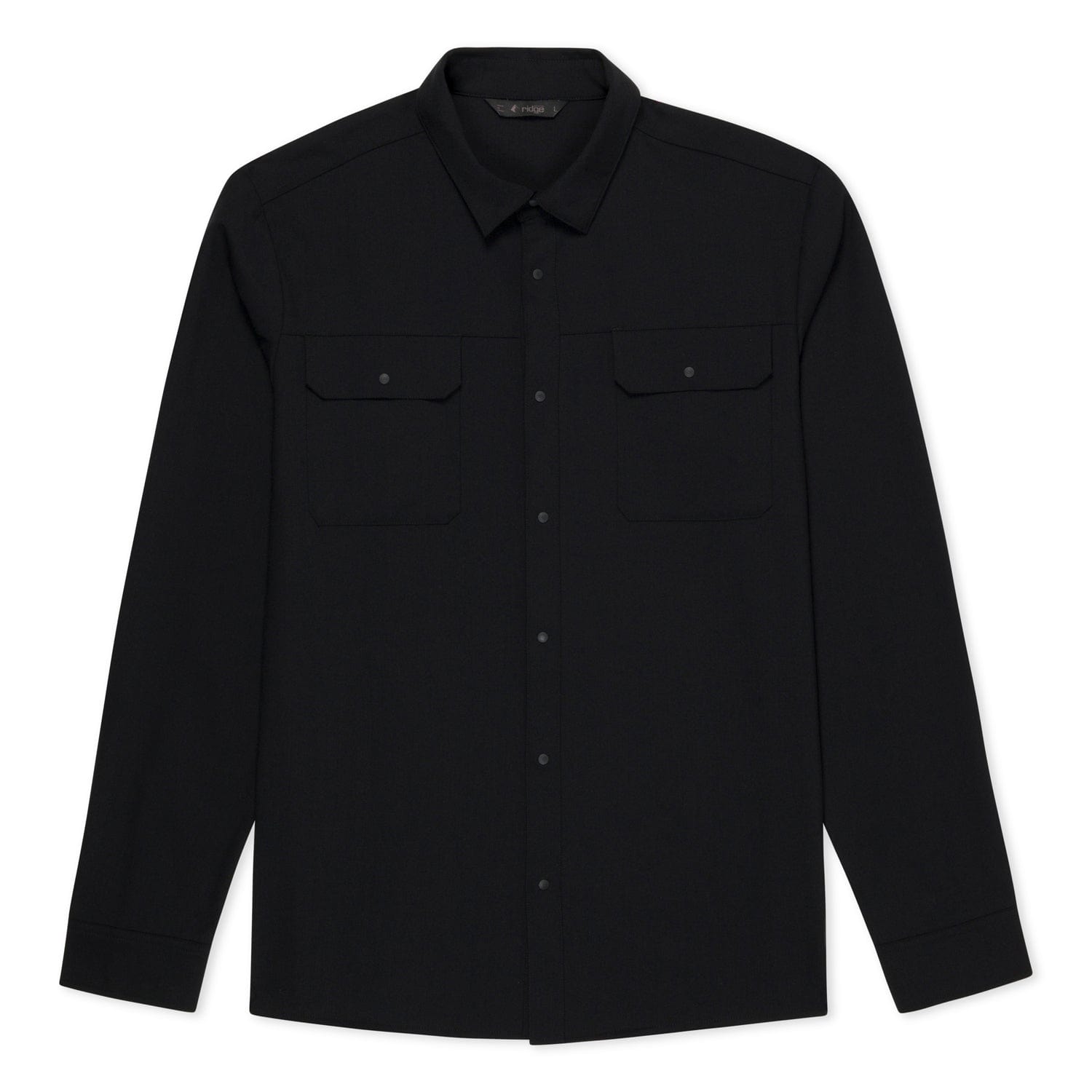 Black Men's High Country Button Down Long Sleeve Shirt