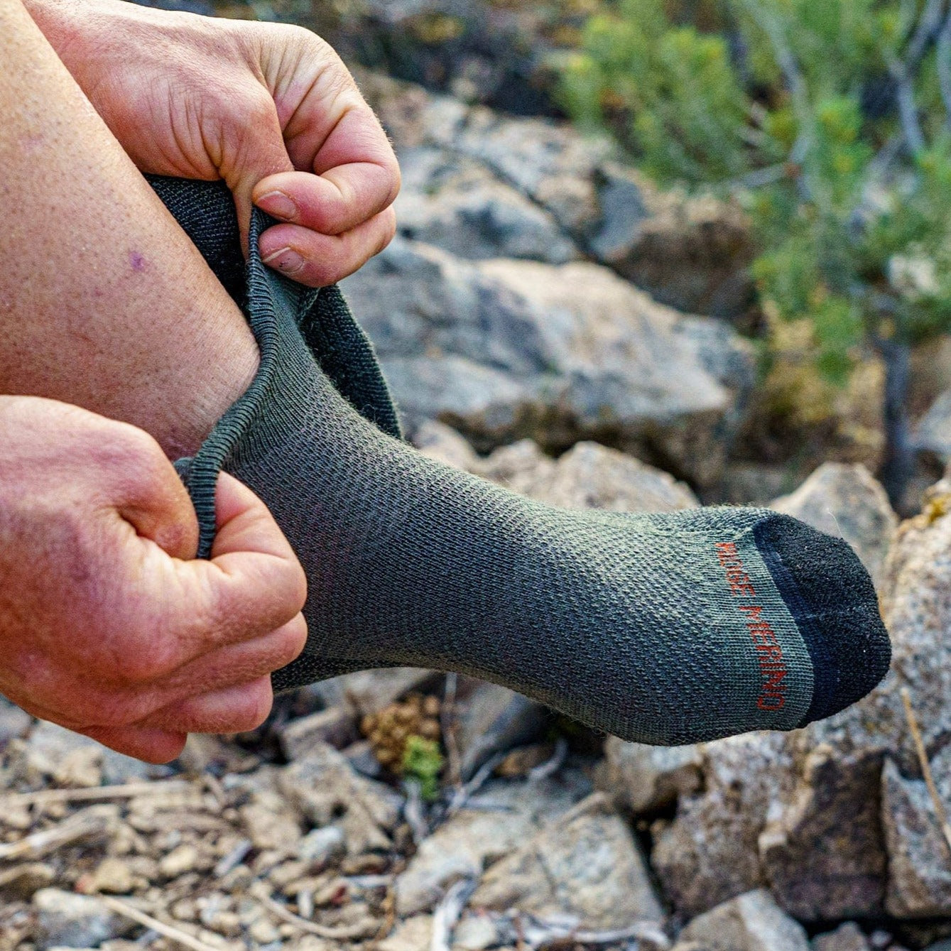 Rock Creek Merino Wool Low Cut Socks