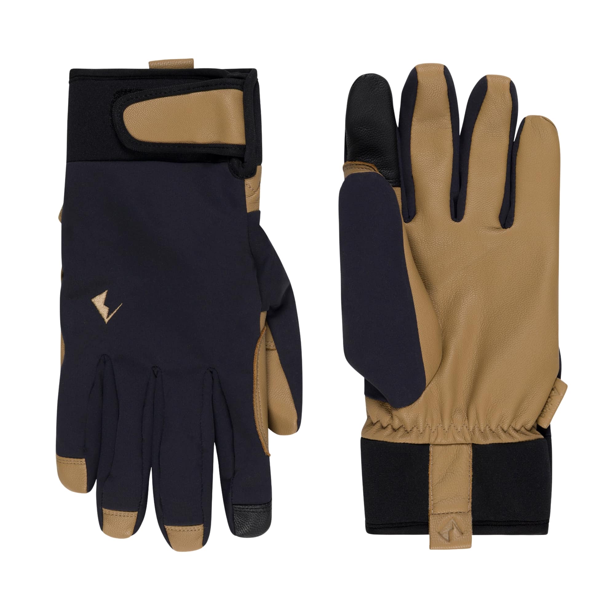 Tioga Tour Gloves showing the exterior and the leather interior