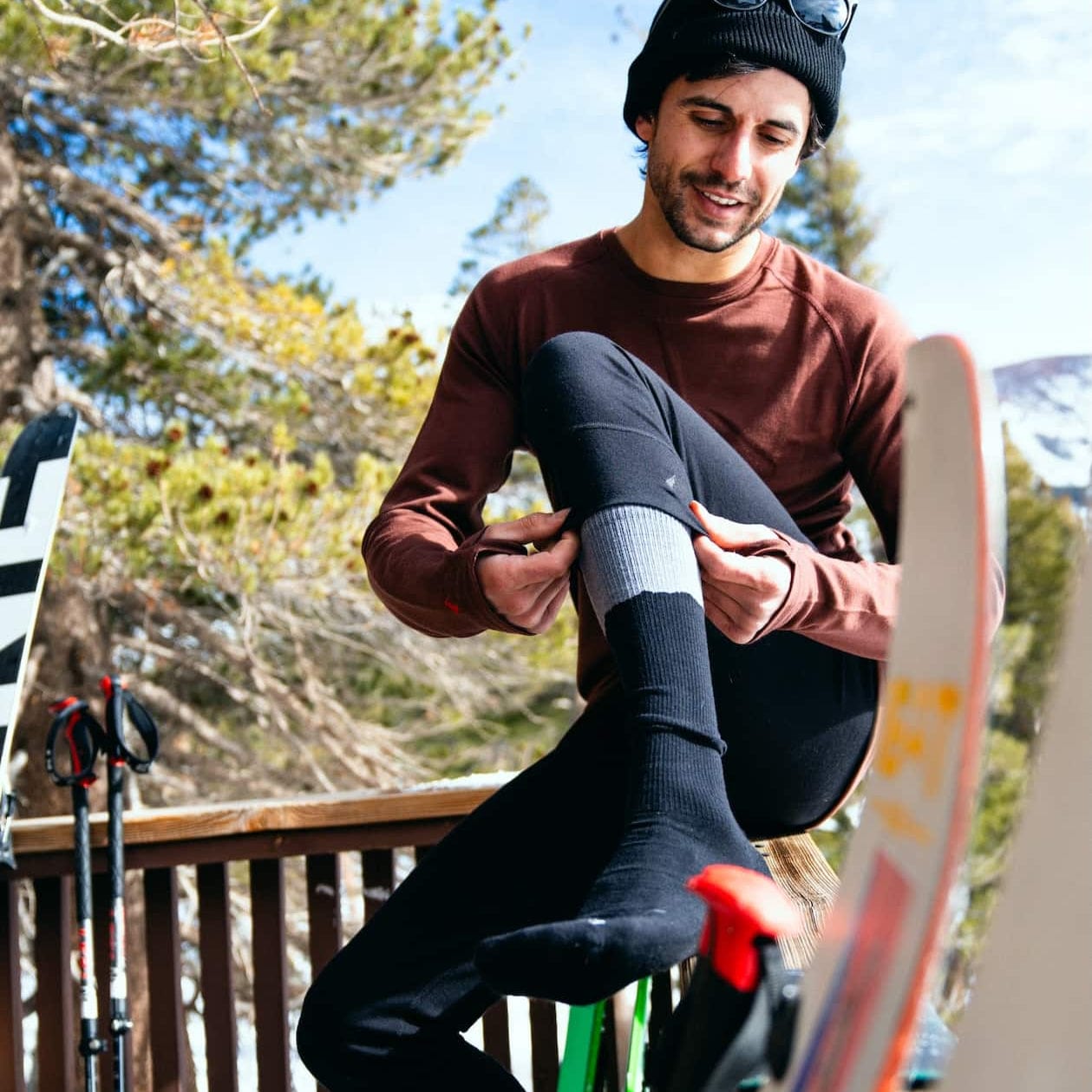 4 length base layer bottoms