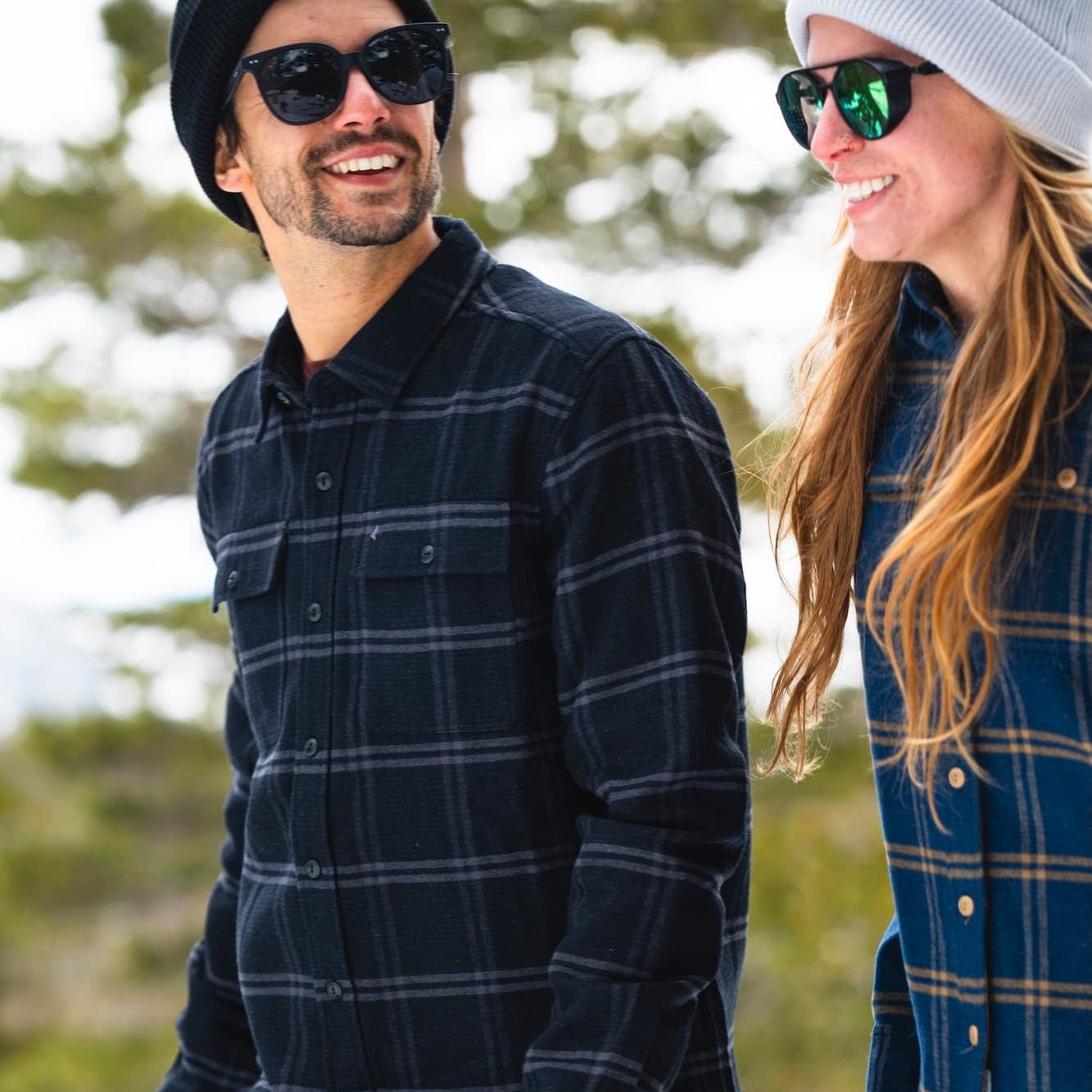 Men's Treeline Flannel Overshirt