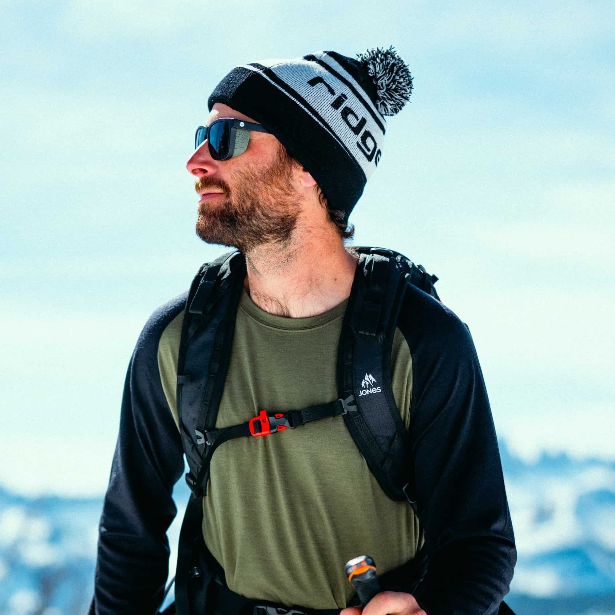 Ridge Merino Wool Team Beanie
