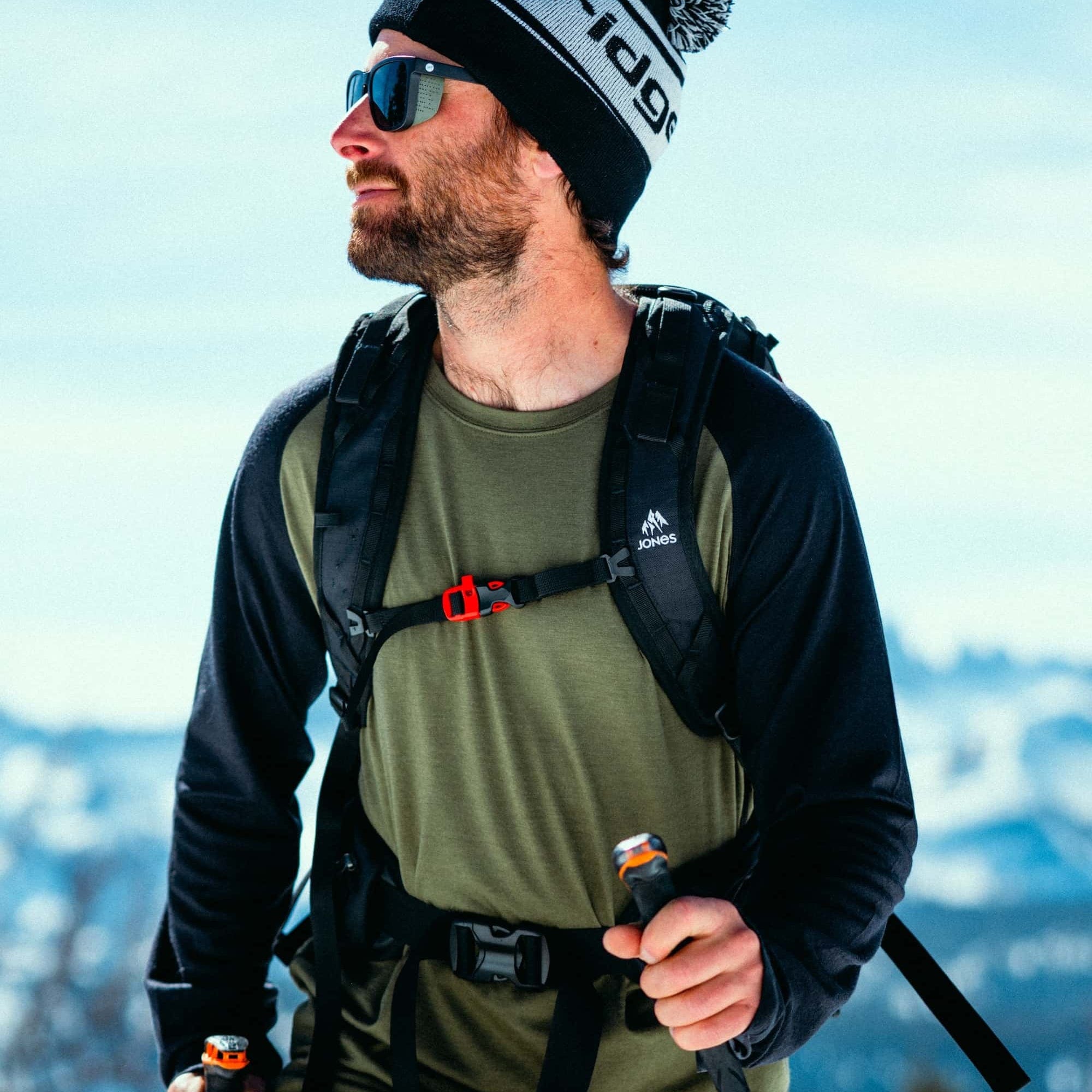 Men's Aspect Midweight Merino Wool Base Layer Long Sleeve Shirt