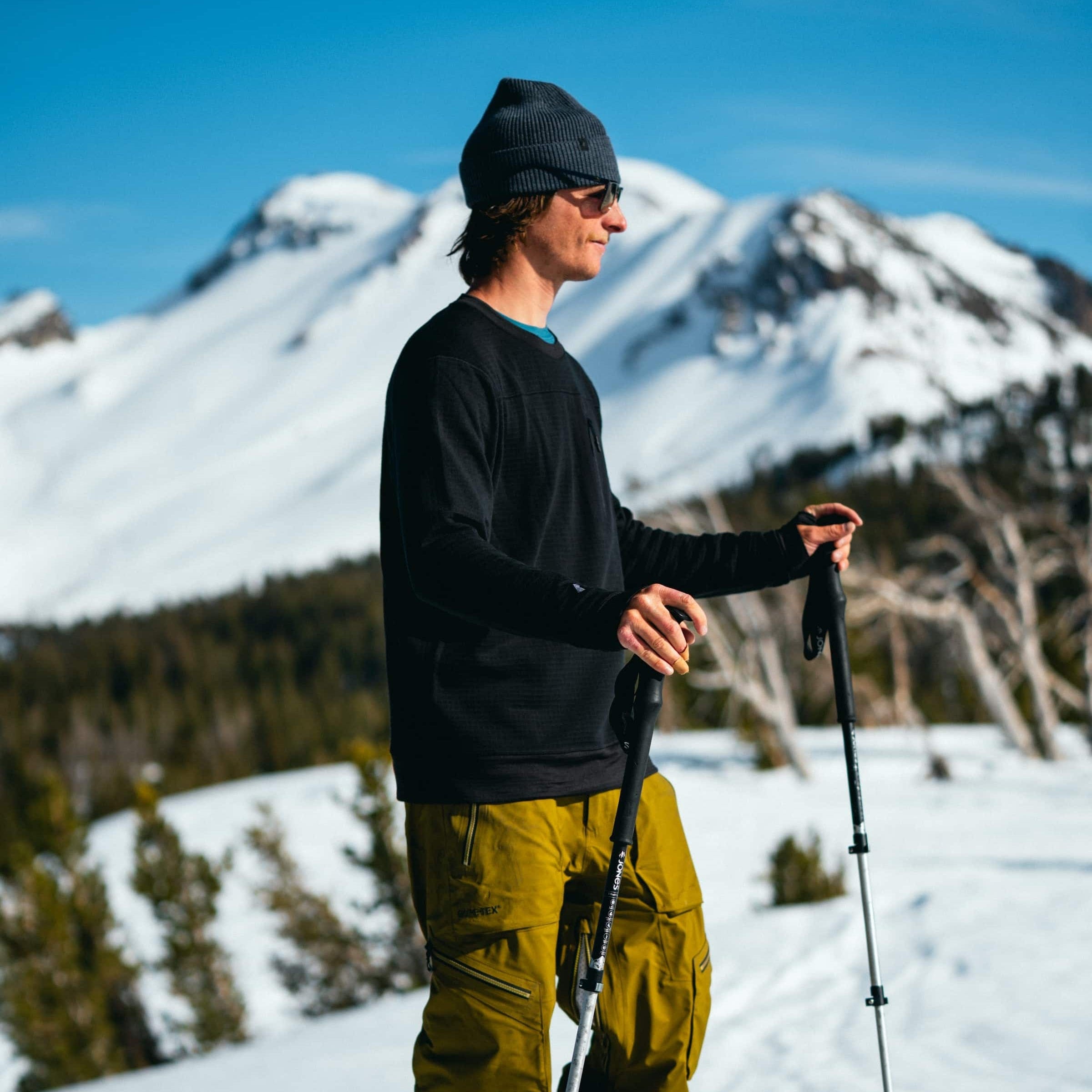 Men's Cloudripper Merino Grid Fleece Crew Pullover