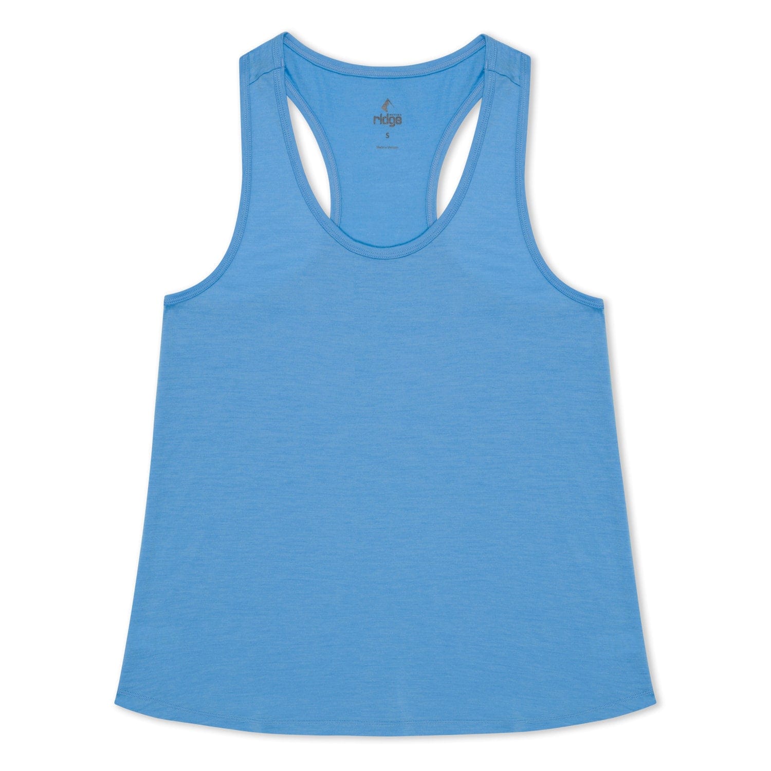 Frankie Merino Wool Tank Top in Blue Sky