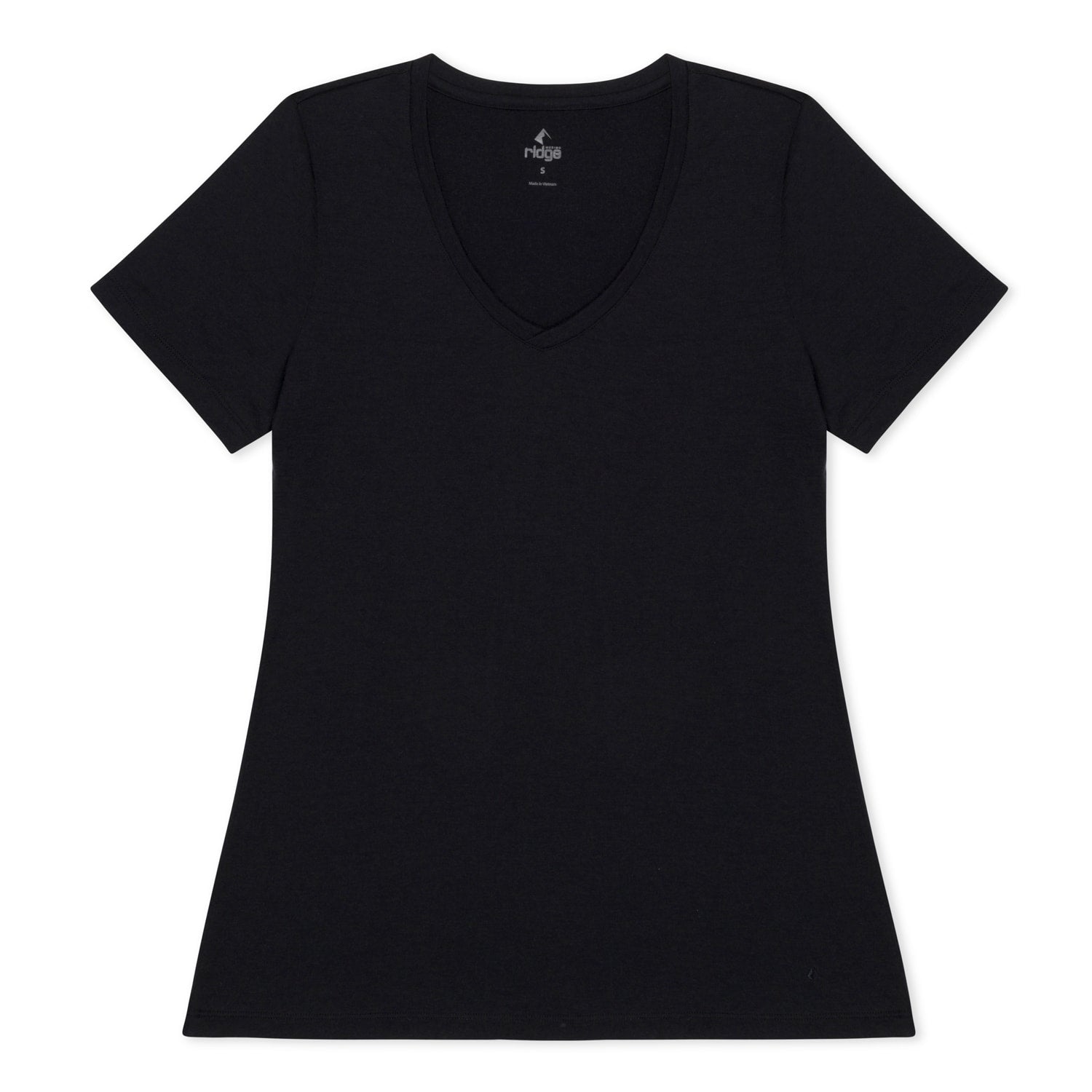 Black Wander V-Neck T-Shirt