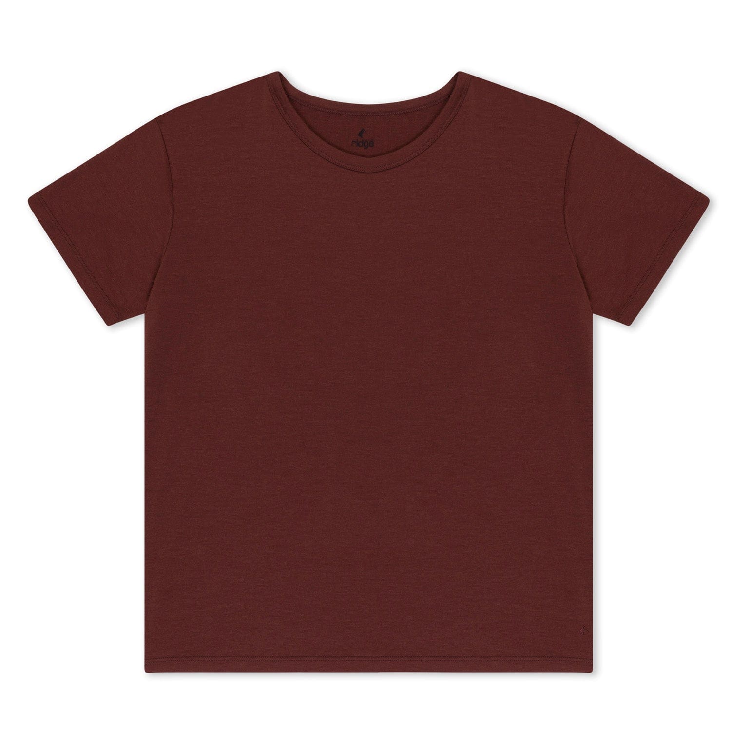 Women's Wander Relaxed Fit Merino Wool T-shirt in Rum Raisin