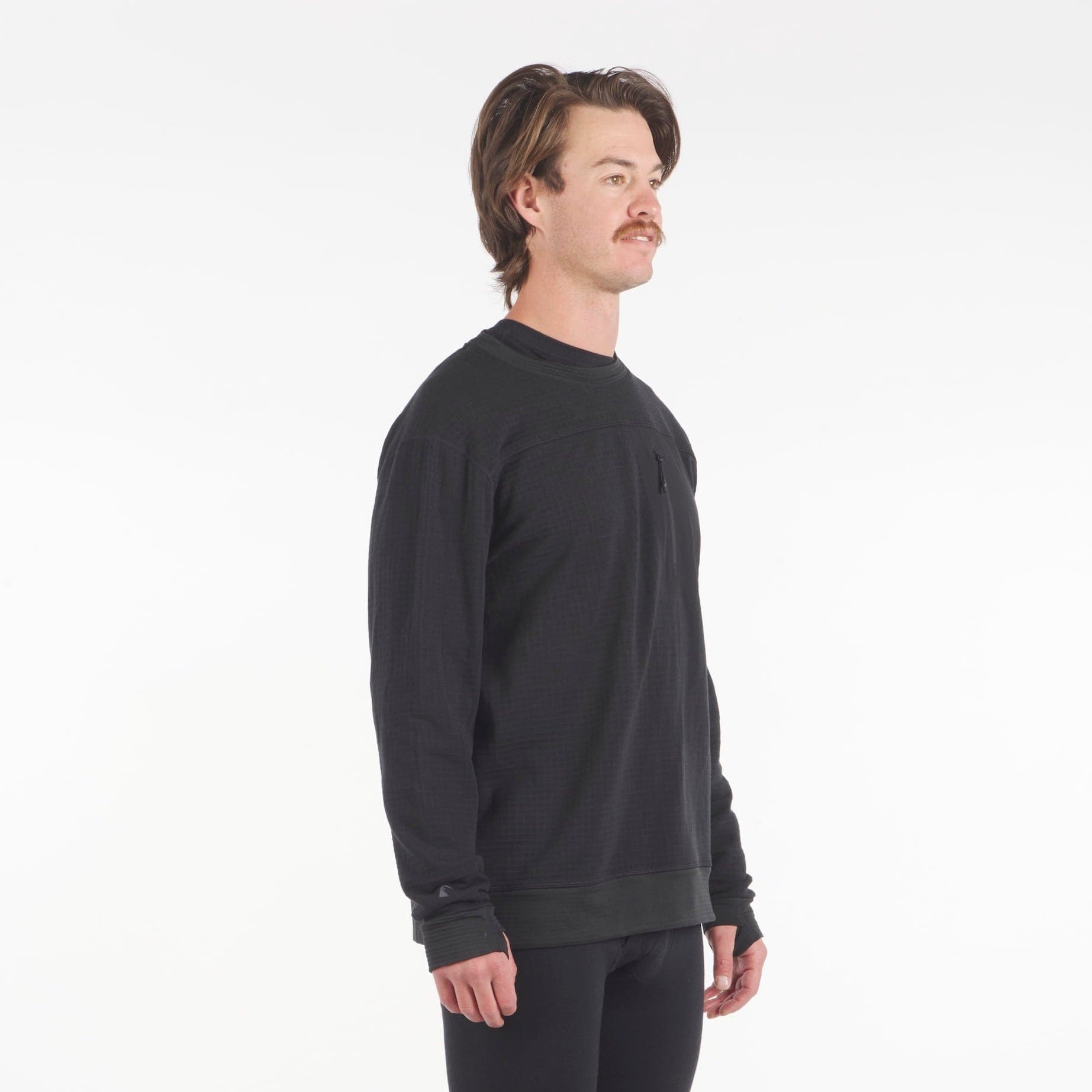 Men's Cloudripper Merino Grid Fleece Crew Pullover