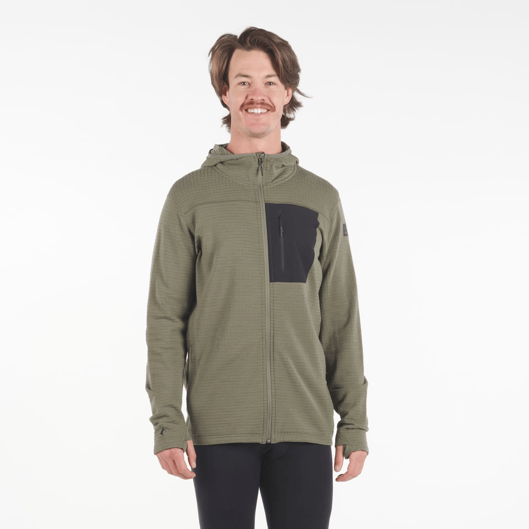 Men's Cloudripper Merino Grid Fleece Full Zip Jacket