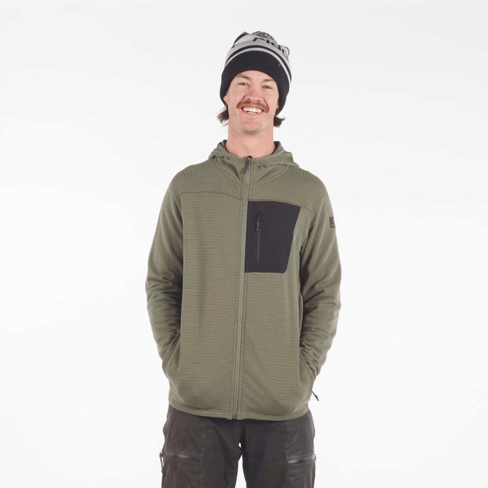 Men's Cloudripper Merino Grid Fleece Full Zip Jacket