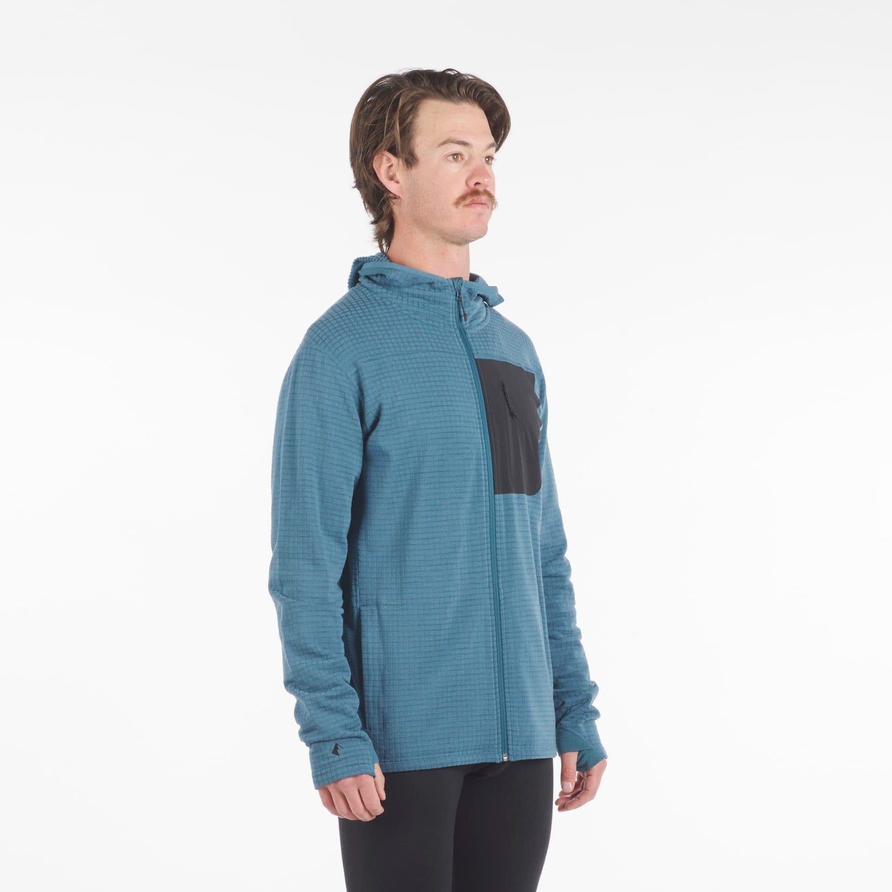 Men's Cloudripper Merino Grid Fleece Full Zip Jacket