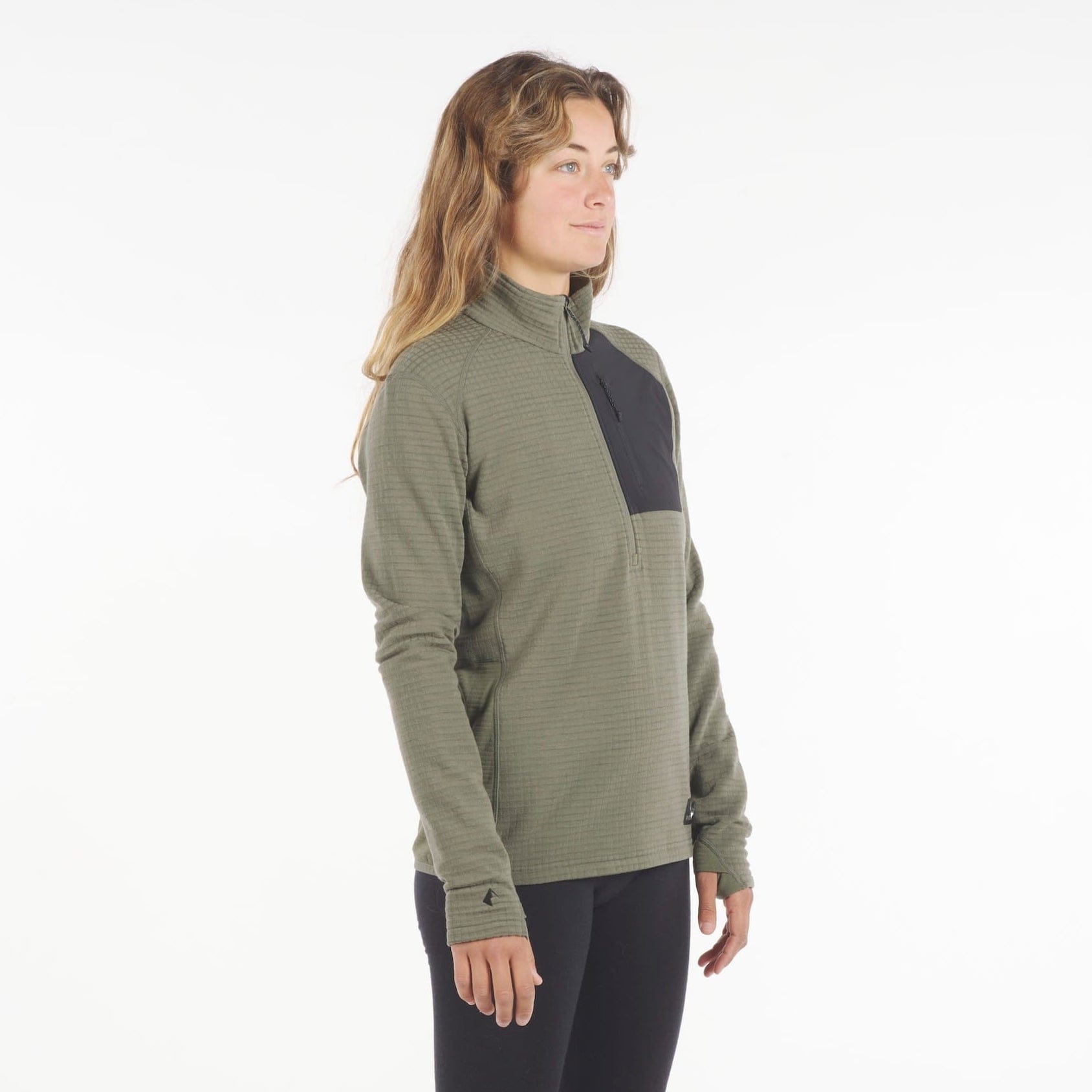Women's Cloudripper Merino Grid Fleece Half Zip Pullover