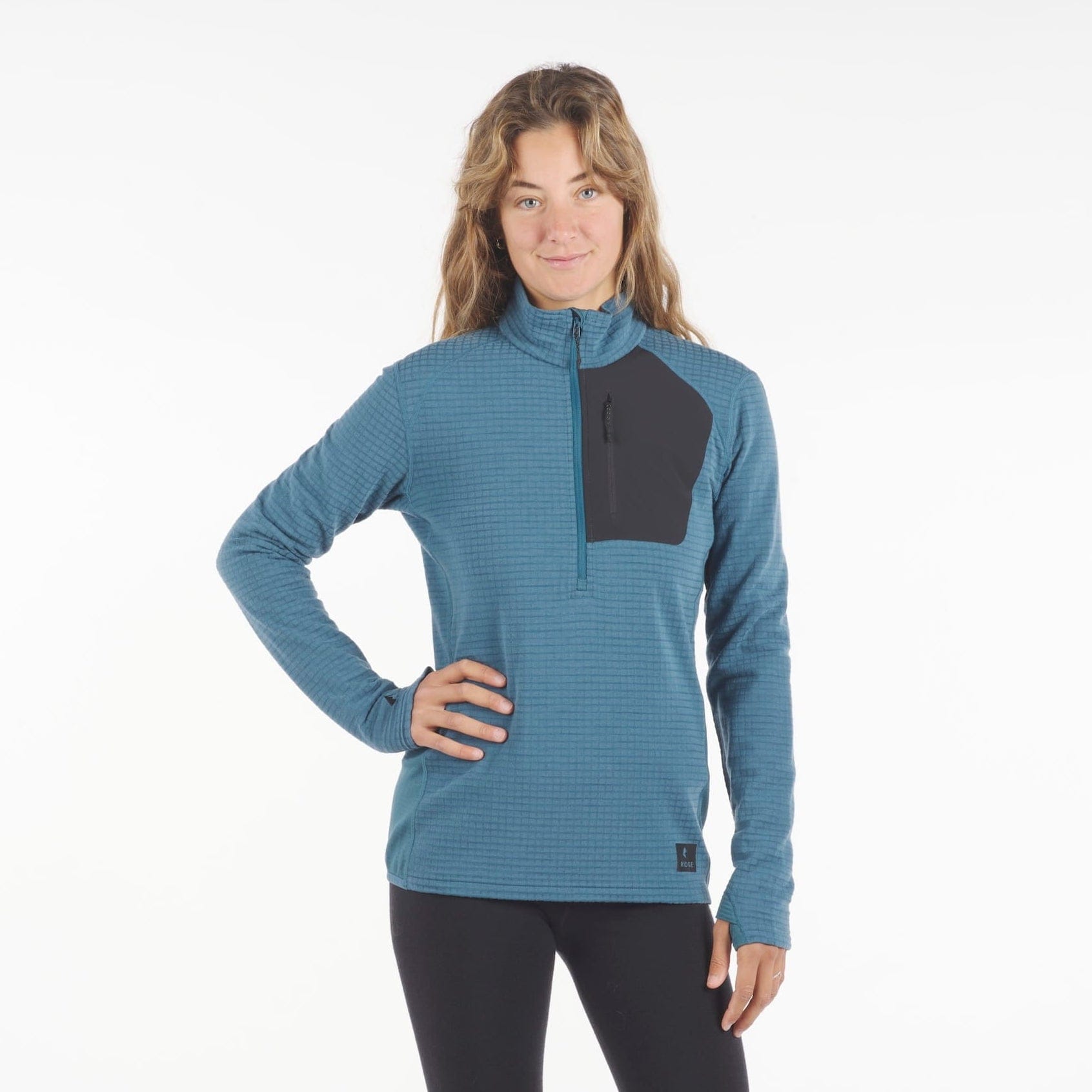 Women's Cloudripper Merino Grid Fleece Half Zip Pullover