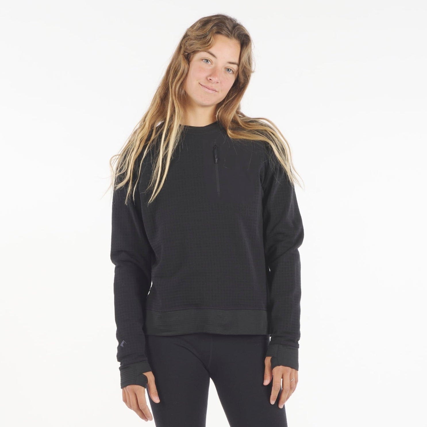 Women's Cloudripper Merino Grid Fleece Crew Pullover