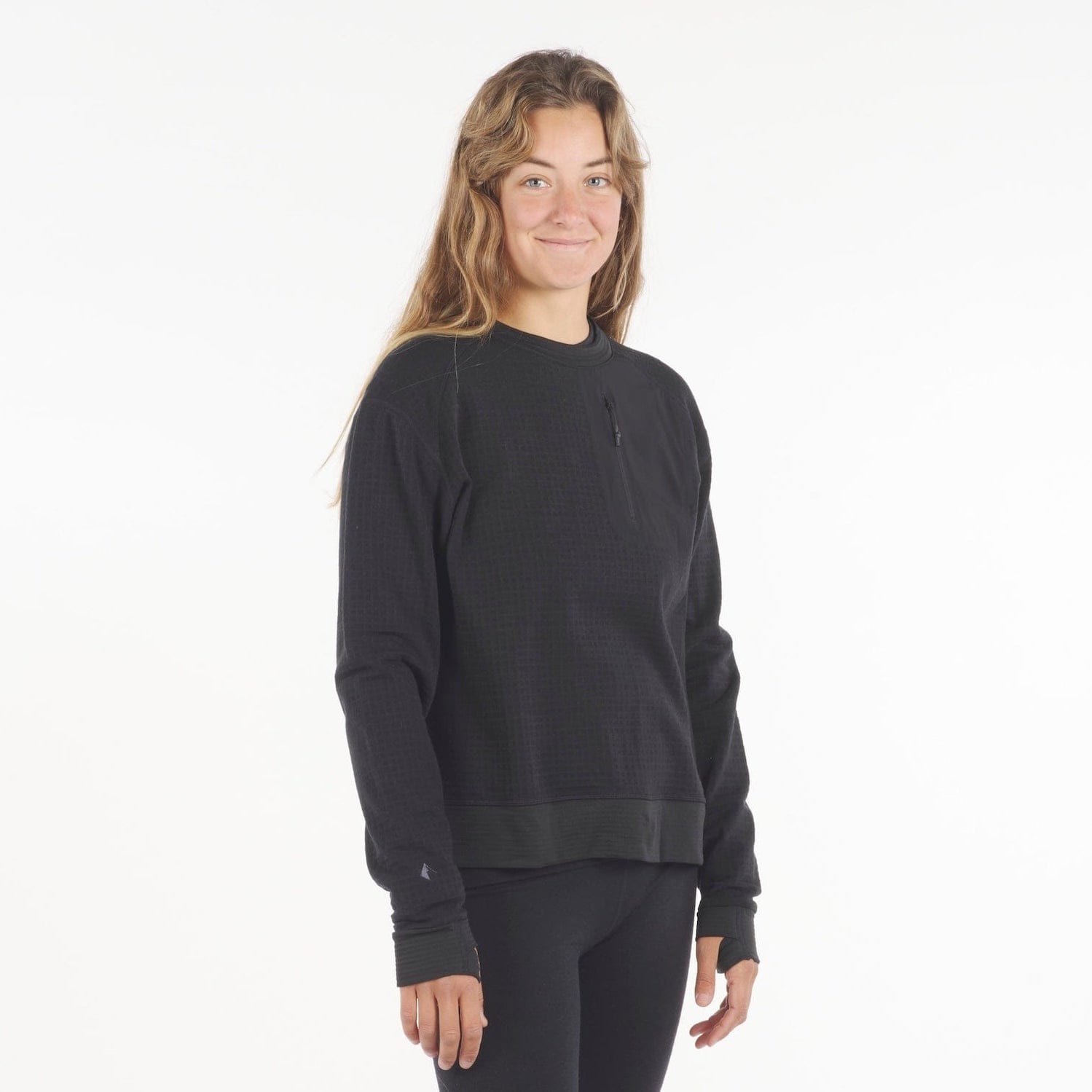 Women's Cloudripper Merino Grid Fleece Crew Pullover