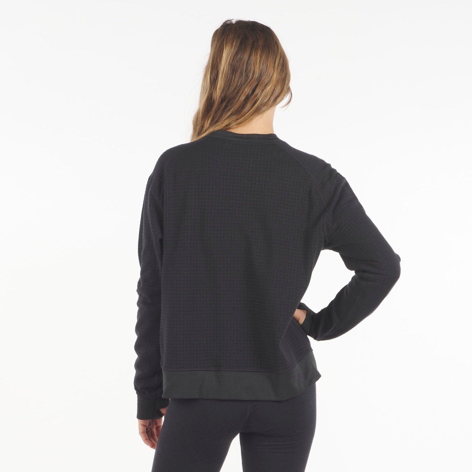 Women's Cloudripper Merino Grid Fleece Crew Pullover