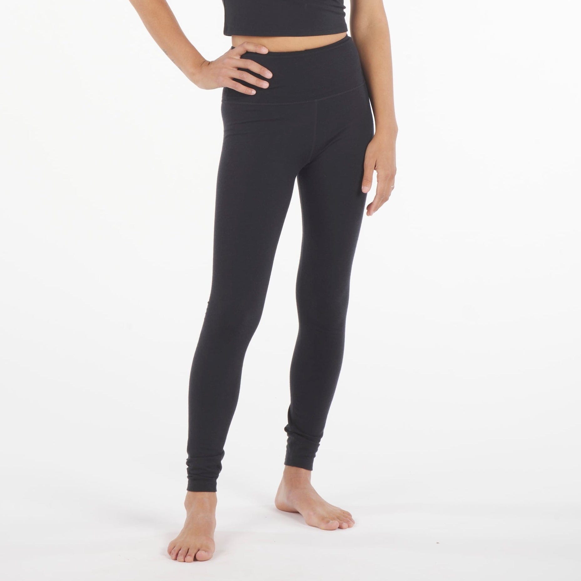 Women's Aspect Midweight Merino Wool High Rise Base Layer Bottoms