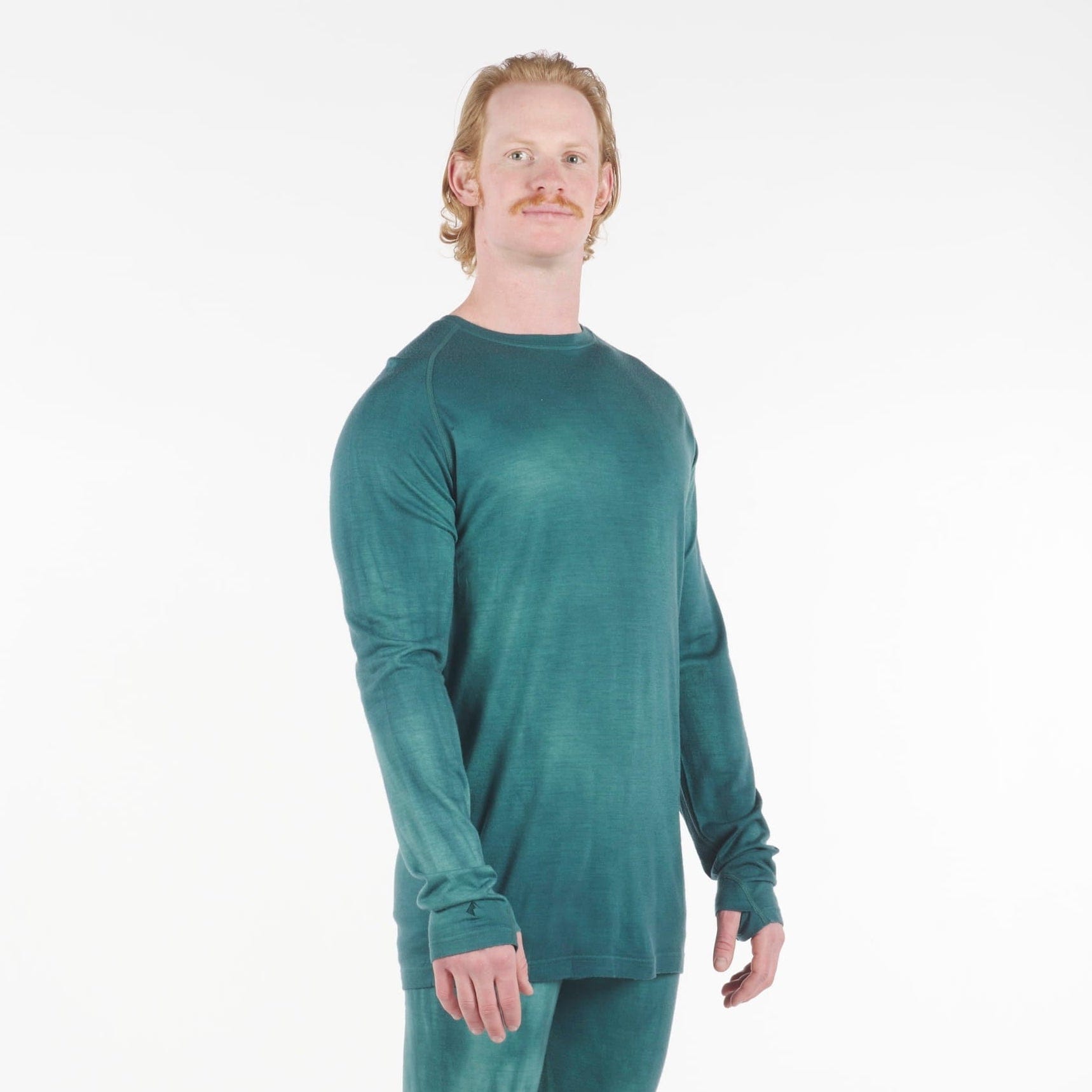 Men's Aspect Midweight Merino Wool Base Layer Long Sleeve Shirt