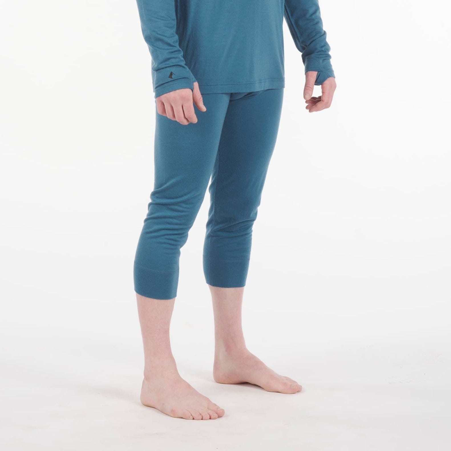 Men's Aspect Midweight Merino Wool Bottoms - 3/4 Length