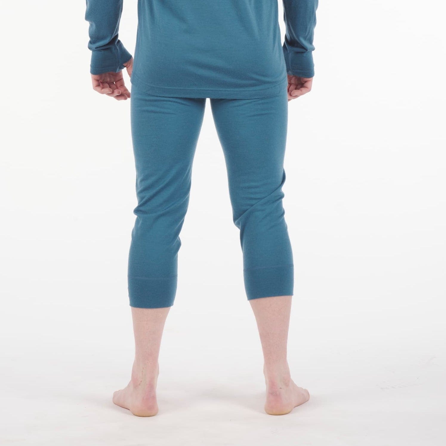 Men's Aspect Midweight Merino Wool Bottoms - 3/4 Length