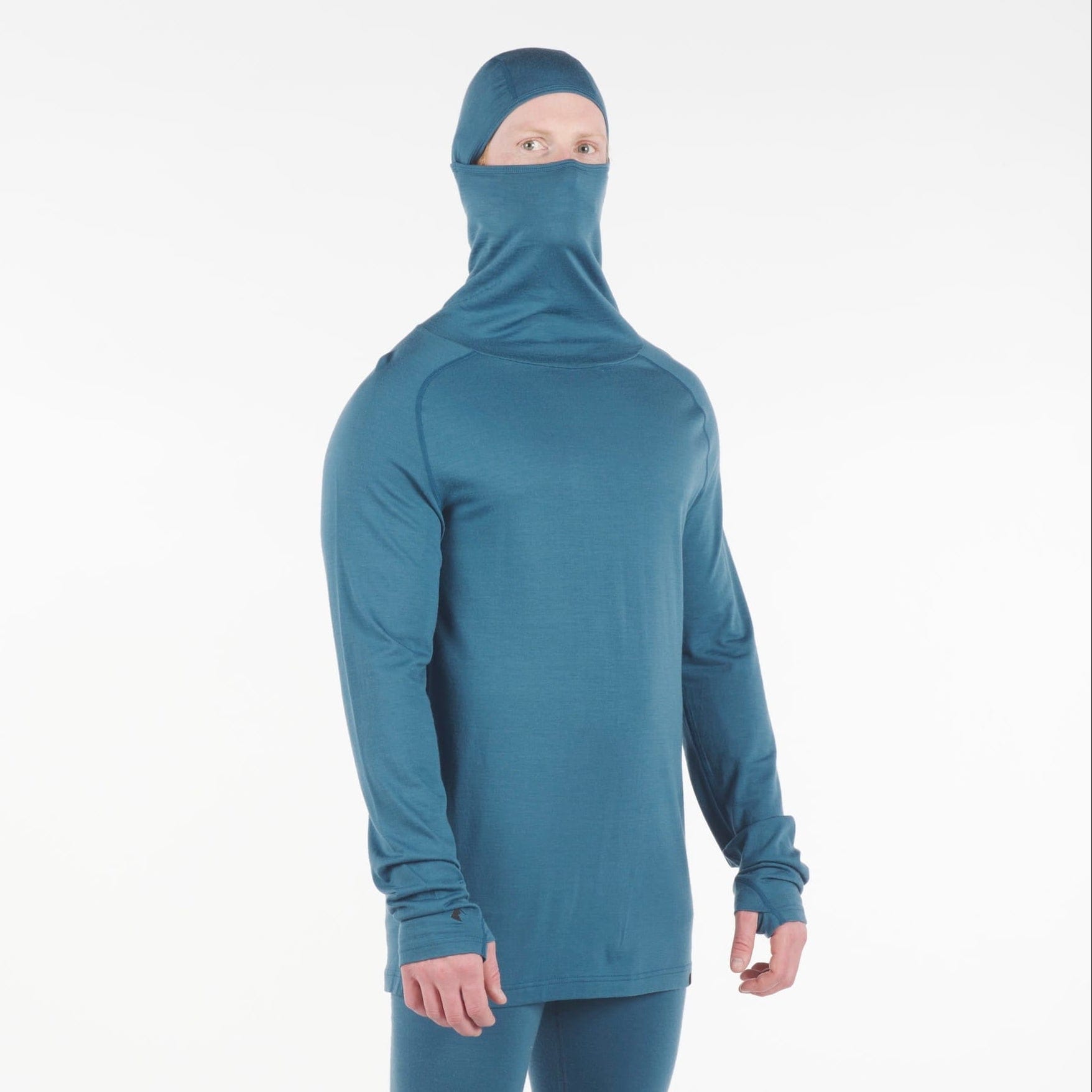 Men's Aspect Midweight Merino Wool Base Layer Balaclava Hood