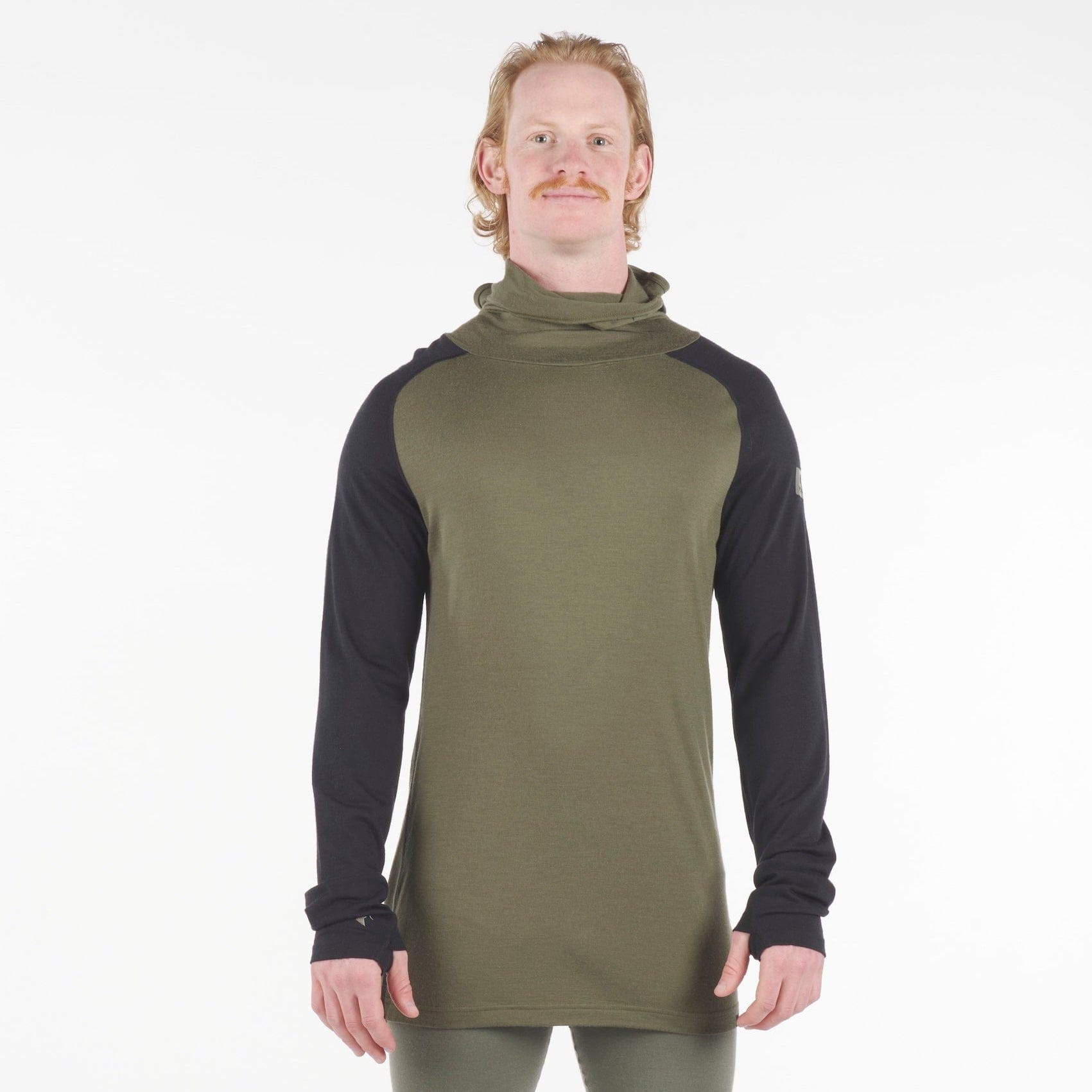 Men's Aspect Midweight Merino Wool Base Layer Balaclava Hood